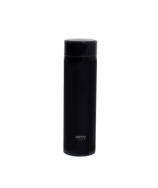Adler, Thermal Flask, CR 4507bk, Capacity 0.473 L, Material Stainless steel/Silicone, Black Adler, Thermal Flask, CR 4507bk, Capacity 0.473 L, Material Stainless steel/Silicone, Black