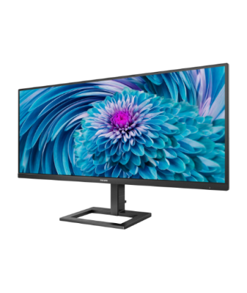 Philips, Monitor, 346E2LAE, 34", VA, WQHD, 21:9, 100 Hz, 4 ms, 3440 x 1440, 300 cd/m², HDMI ports quantity 1