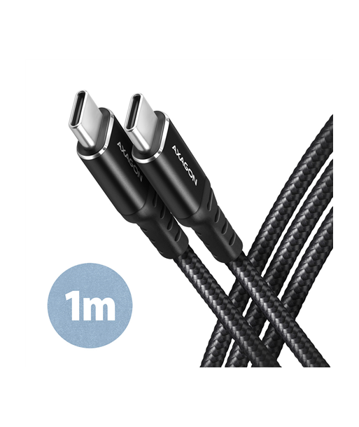 AXAGON BUCM-CM10AB HQ USB-C USB-C cable 1 m AXAGON BUCM-CM10AB HQ USB-C USB-C cable 1 m