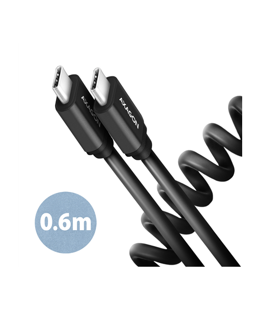 AXAGON BUCM-CM10TB TWISTER USB-C USB-C cable 0.6 m