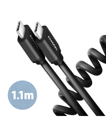 AXAGON BUCM-CM20TB TWISTER USB-C USB-C cable 1.1 m