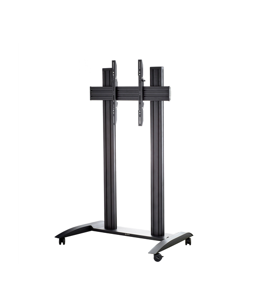 EDBAK Floor stand, TRV200 Videoconferencing Trolley, Tilt, 75-86", Maximum weight (capacity) 120 kg, Black