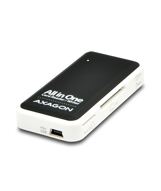 AXAGON CRE-X1 MINI card reader 5-slot ALL-IN-ONE