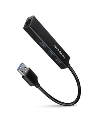 AXAGON HMA-GL3A SuperSpeed USB-A hub + gigabit LAN