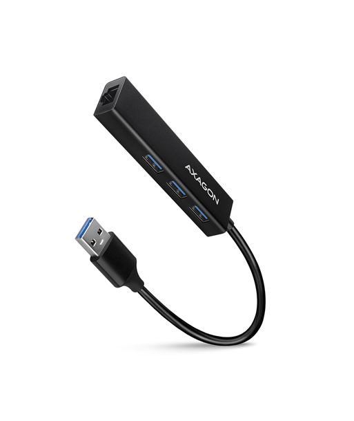I/O HUB USB3.2 3PORT GLAN/0.2M HMA-GL3A AXAGON