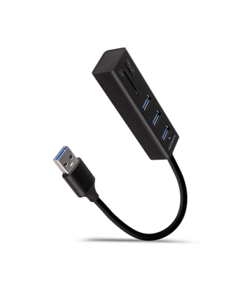 AXAGON HMA-CR3A SuperSpeed USB-A hub + card reader