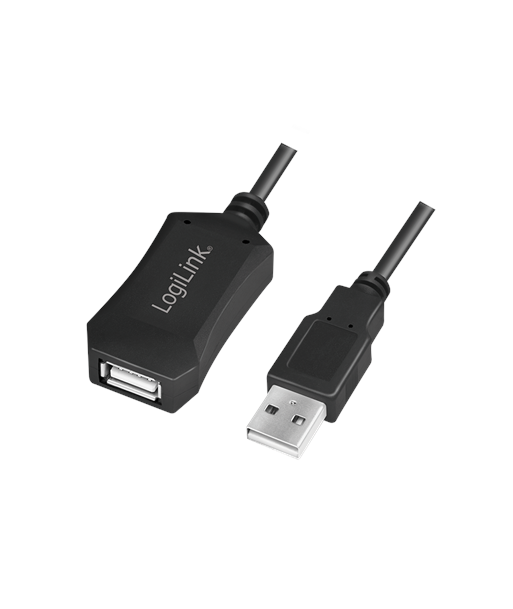Logilink, USB 2.0 repeater 5m, USB-A to USB-A USB A male, USB A female Logilink, USB 2.0 repeater 5m, USB-A to USB-A USB A male, USB A female