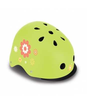 Globber Helmet Elite Lights, XS/S (48-53cm), Green, 507-106-2 | Globber