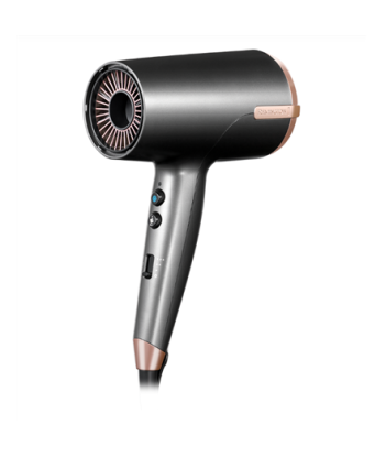 Remington, Hair dryer, D6077, 2000 W, Number of temperature settings 3, Ionic function, Diffuser nozzle, Grey