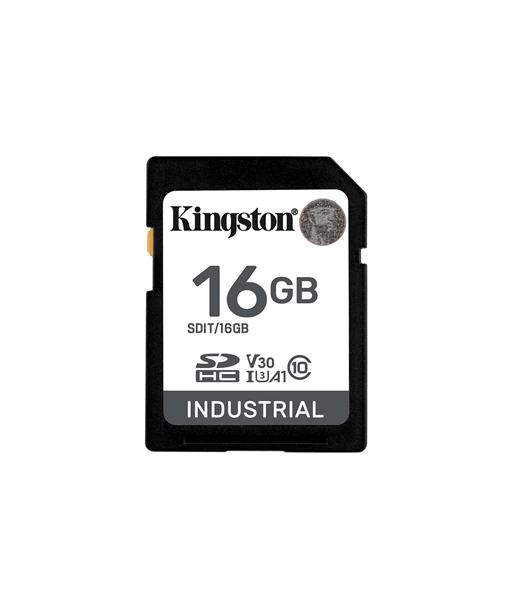 Kingston, SDHC/SDXC SD, Flash Memory Card, 16 GB, Black