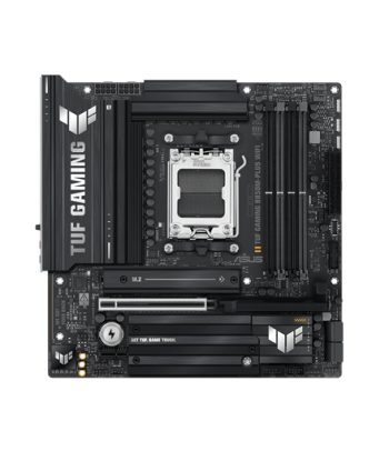 Asus TUF GAMING B850M-PLUS WIFI, Processor family AMD, Processor socket AM5, DDR5, Supported hard disk drive interfaces M.2