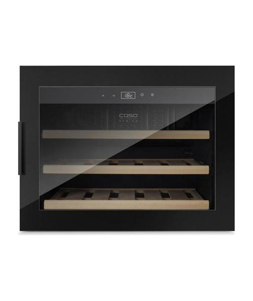 Caso, WineSafe 18 EB, Energy efficiency class G, Built-in, Bottles capacity 18 bottles, Cooling type