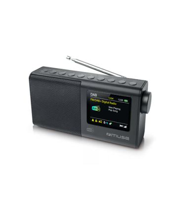 Kaasakantav raadio Muse, M-117 DB, AUX in, Black, Portable, FM, DAB/DAB+
