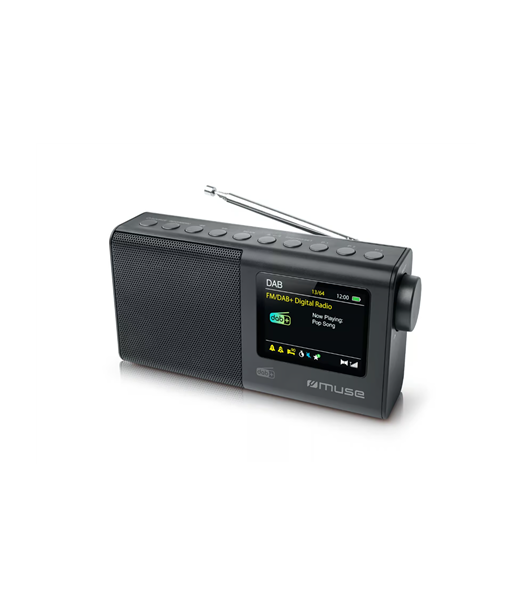 Muse, Portable Radio, M-117 DB, AUX in, Black, Portable, FM, DAB/DAB+