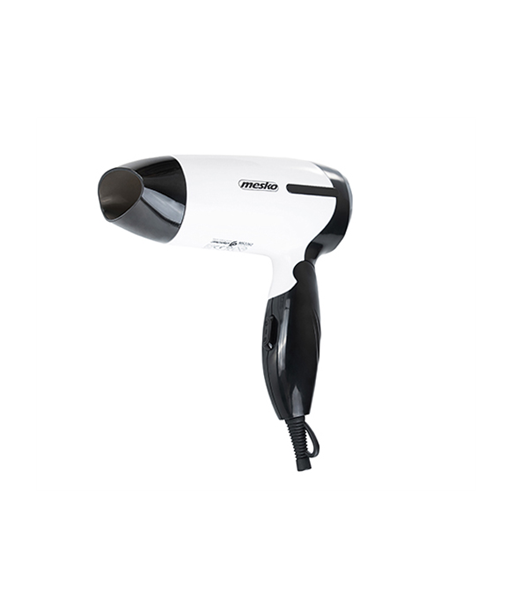 Föön Mesko, MS 2262, 1000 W, Number of temperature settings 2, Black/White