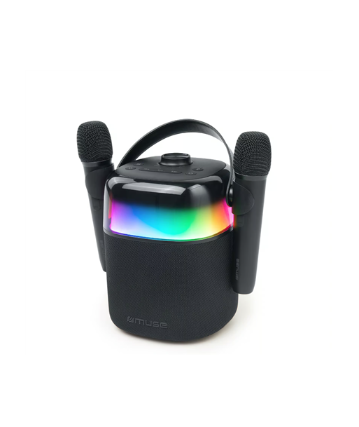 Колонка Muse Karaoke, M-530 KA, 30 W, Bluetooth, Black, Portable, Wireless connection Колонка Muse Karaoke, M-530 KA, 30 W, Bluetooth, Black, Portable, Wireless connection