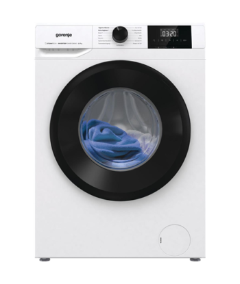 Pesumasin Gorenje, W3NGPI72SBS, Energy efficiency class B, Front loading, Washing capacity 7 kg, 1200 RPM, Depth 43.5 cm
