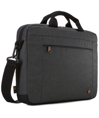 Case Logic Era Attaché Fits up to size 14", Obsidian, Shoulder strap, Messenger - Briefcase