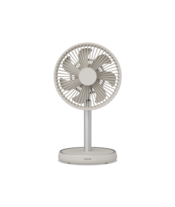Напольный вентилятор Duux Fan, Rize Flex, Greige, Diameter 21 cm, Number of speeds 4, Oscillation, 10 W, No