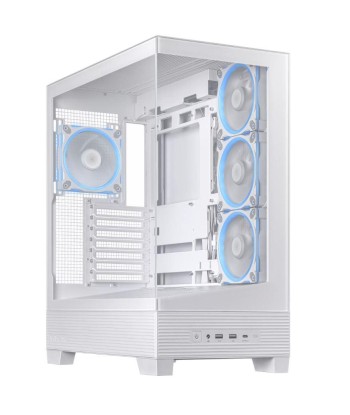Case ASUS ASUS A31 PLUS Case MidiTower Case product features Transparent panel ATX BTX MicroATX MiniITX Colour White