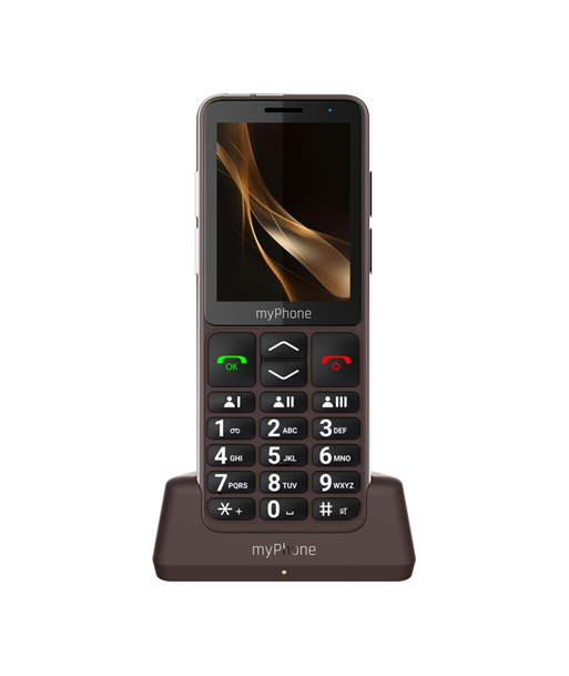 myPhone Bueno LTE Praline Collection, Brown, 2.8", IPS, 48 MB, 128 MB, Single SIM, MicroSD, 3G, Bluetooth, Main camera myPhone Bueno LTE Praline Collection, Brown, 2.8", IPS, 48 MB, 128 MB, Single SIM, MicroSD, 3G, Bluetooth, Main camera