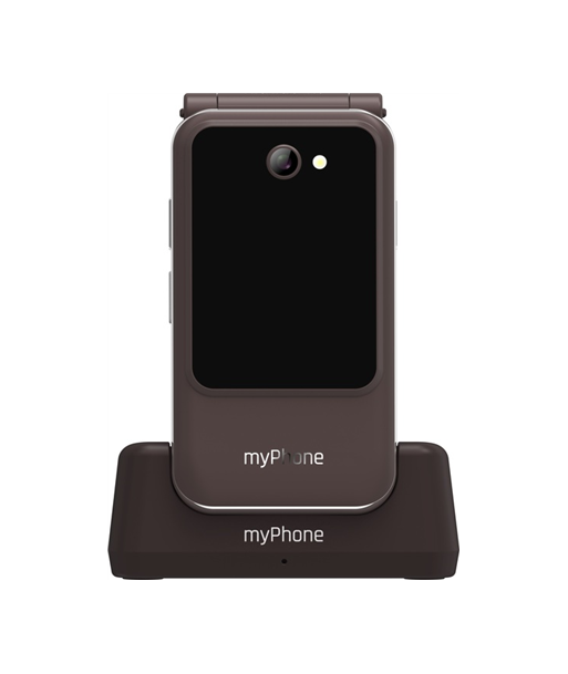 myPhone Harmony LTE Praline Collection, Brown, 2.8+1.44", IPS, 48 MB, 128 MB, Single SIM, MicroSD, 3G, Bluetooth, 5.1, Main
