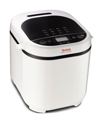 Leivaküpsetaja TEFAL, PF210138, Power 720 W, Number of programs 12, Display LCD, White