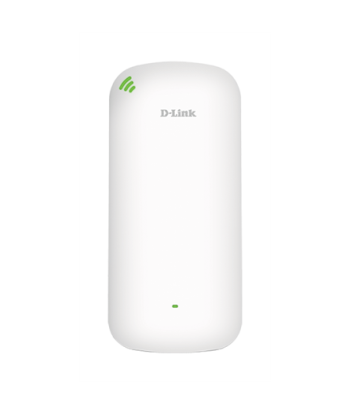 D-Link, AX1800 Mesh Wi-Fi 6 Range Extender, DAP-X1860/E, 802.11ac, 1200+574 Mbit/s, 10/100/1000 Mbit/s, Ethernet LAN (RJ-45)