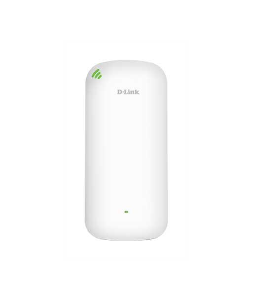 D-Link, AX1800 Mesh Wi-Fi 6 Range Extender, DAP-X1860/E, 802.11ac, 1200+574 Mbit/s, 10/100/1000 Mbit/s, Ethernet LAN (RJ-45)