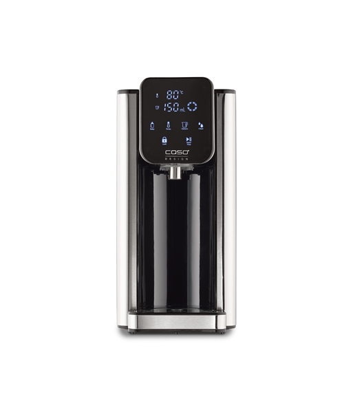 Caso 01875 HOT 7 Turbo Hot water dispenser, Capacity 2.7 L, Black/Stainless Steel