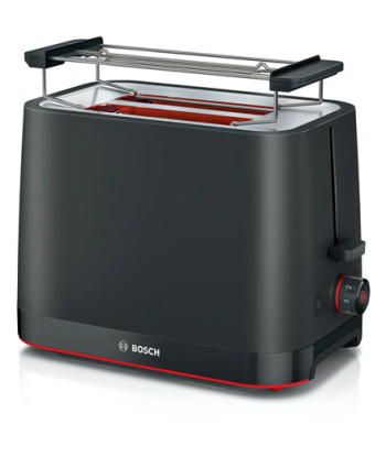 Bosch Compact Toaster, TAT3M123 MyMoment, Power 950 W, Number of slots 2, Housing material Plastic, Black