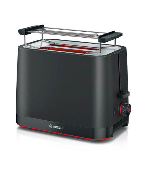 Bosch Compact Toaster, TAT3M123 MyMoment, Power 950 W, Number of slots 2, Housing material Plastic, Black