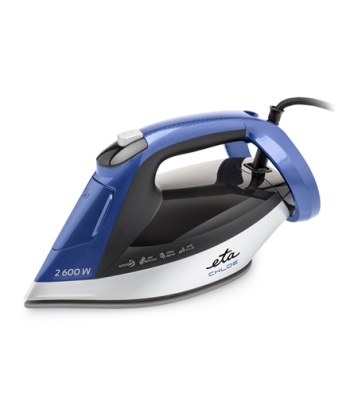 Auru triikraud ETA, ETA227690000 Chloe, 2600 W, Water tank capacity 350 ml, Continuous steam 40 g/min, Silver/Blue