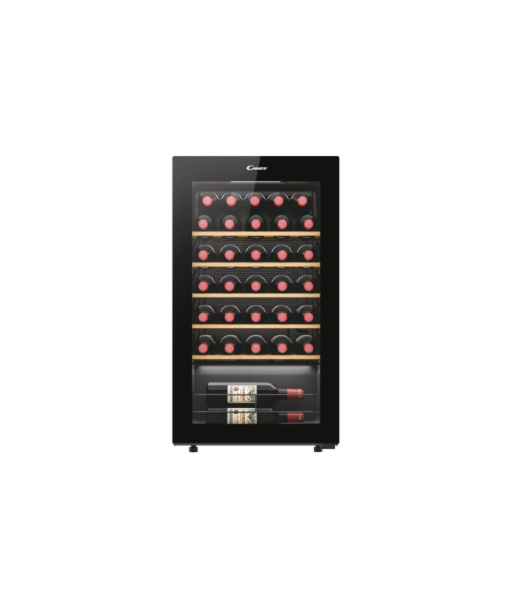 Veinikülmik Candy, 438063, Energy efficiency class G, Free standing, Bottles capacity 34, Black