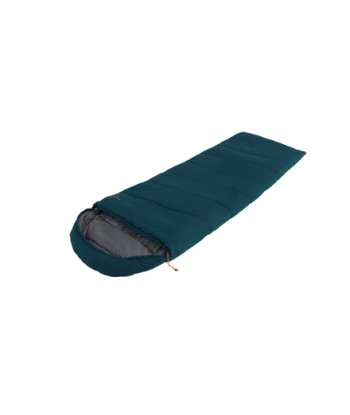 Magamiskott Easy Camp Raven I Square 2°C, 220 x 80 cm, -12 to 7 °C, Two-way open-end, L-shaped, autolock