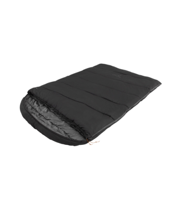 Magamiskott Easy Camp Raven Square Double 5°C, 220 x 150 cm, -9 to 10 °C, Two-way open-end, L-shaped, autolock