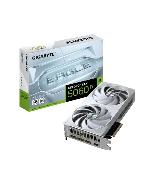 Videokaart GIGABYTE NVIDIA GeForce RTX 5060 Ti 16 GB GDDR7 128 bit PCIE 5.0 16x GPU 2617 MHz Dual Slot Fansink 1xHDMI