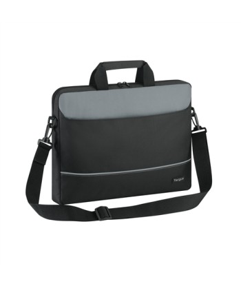 Sülearvuti kott Targus Intellect Fits up to size 15.6 ", Black/Grey, Shoulder strap,,
