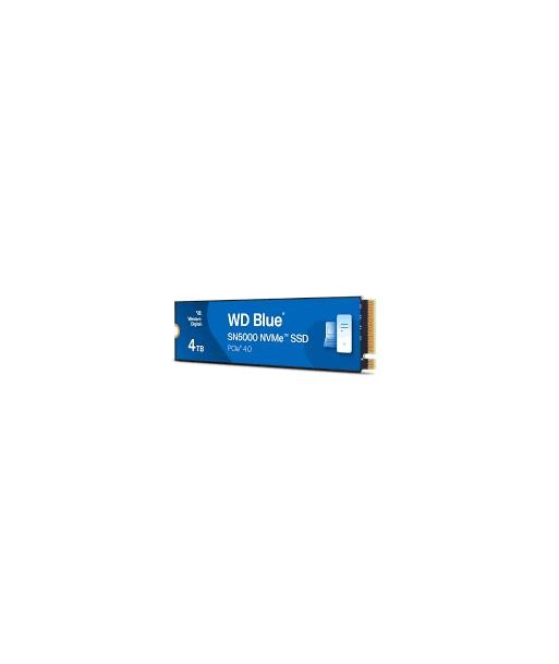 SSD WESTERN DIGITAL Blue SN5000 4TB M.2 PCIe Gen4 NVMe Write speed 5000 MBytes/sec Read speed 5500 MBytes/sec 2.38mm TBW 1200 SSD WESTERN DIGITAL Blue SN5000 4TB M.2 PCIe Gen4 NVMe Write speed 5000 MBytes/sec Read speed 5500 MBytes/sec 2.38mm TBW 1200
