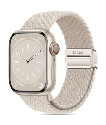 Tech-Protect watch strap NylonMag Apple Watch 38/40/41mm, natural titanium