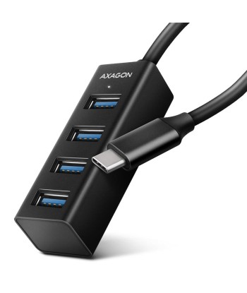 I/O HUB USB-C 4PORT MINI/0.2M HUE-M1C AXAGON