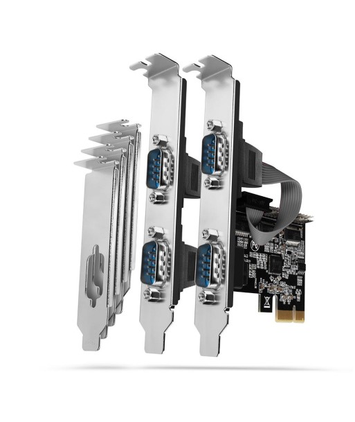 NET CARD PCIE 250KBPS 4PORT/SP&LP PCEA-S4N AXAGON