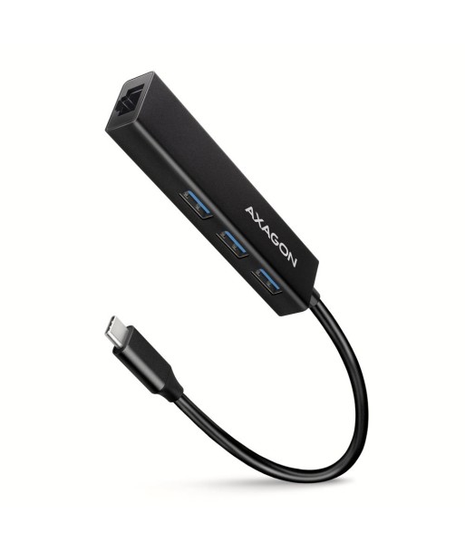 I/O HUB USB-C 4PORT GLAN/0.2M HMC-GL3A AXAGON