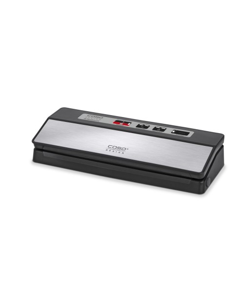 Vaakumpakendamise masin Caso Bar VR 390 advanced Power 110 W, Temperature control, Black/Stainless steel