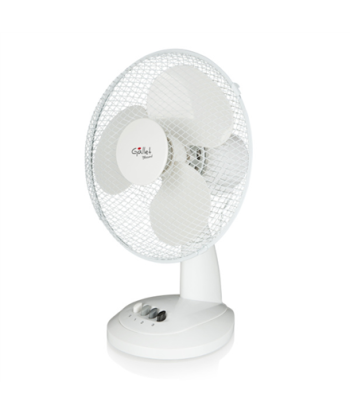 Вентилятор Gallet, VEN9, Desk, White, Diameter 23 cm, Number of speeds 2, Oscillation, 23 W