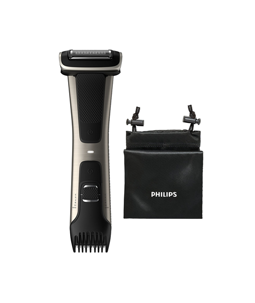 Philips, Showerproof body groomer, BG7025/15, Body groomer, Number of length steps 5, Black/Stainless Philips, Showerproof body groomer, BG7025/15, Body groomer, Number of length steps 5, Black/Stainless