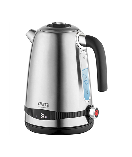 Camry, Kettle, CR 1291, Electric, 2200 W, 1.7 L, Stainless steel, 360° rotational base, Stainless steel