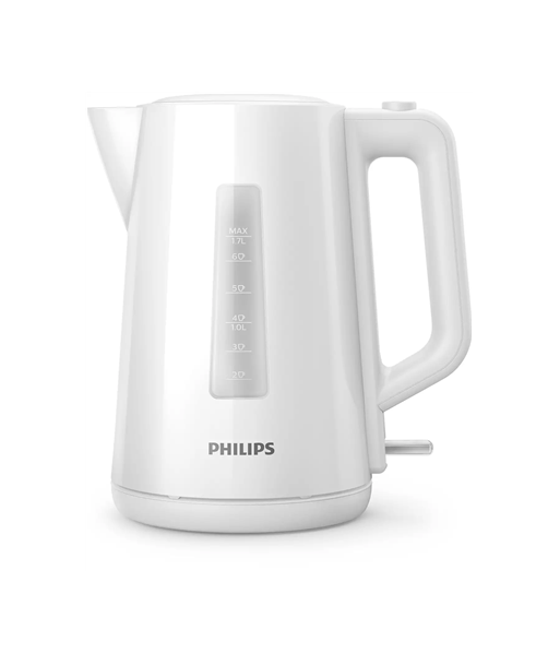 Veekeetja Philips, Series 3000, HD9318/00, Electric, 2200 W, 1.7 L, Plastic, 360° rotational base, White Veekeetja Philips, Series 3000, HD9318/00, Electric, 2200 W, 1.7 L, Plastic, 360° rotational base, White