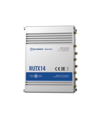 LTE Cat 12 Router, RUTX14, 802.11ac, 867 Mbit/s, 10/100/1000 Mbps Mbit/s, Ethernet LAN (RJ-45) ports 5, MU-MiMO Yes, 4G
