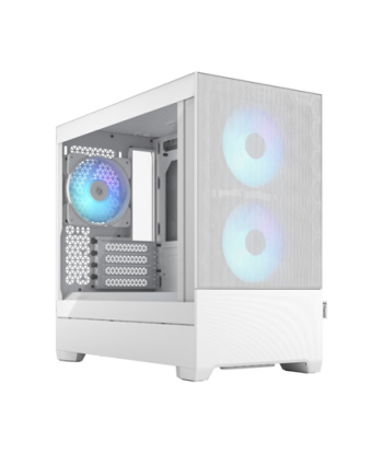 Fractal Design, Pop Mini Air RGB, Side window, White TG Clear Tint, mATX, Mini ITX, Power supply included No, ATX